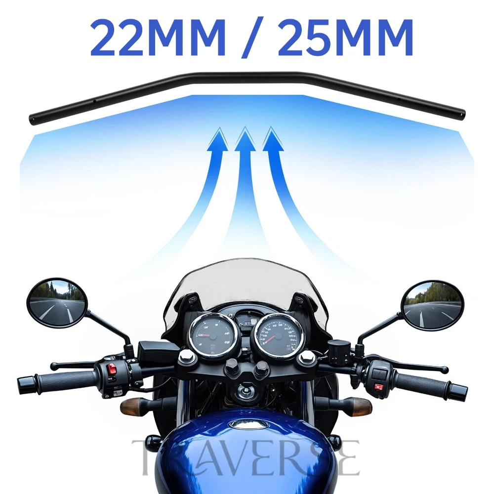 22mm/25mm Universal Drag Straight Bar For Harley Tour Glide Road King Electra Yamaha Honda Suzuki Kawasaki Chopper Bobber
22mm/25mm Universal Drag Straight Bar For Harley Tour Glide Road King Electra Yamaha Honda Suzuki Kawasaki Chopper Bobber