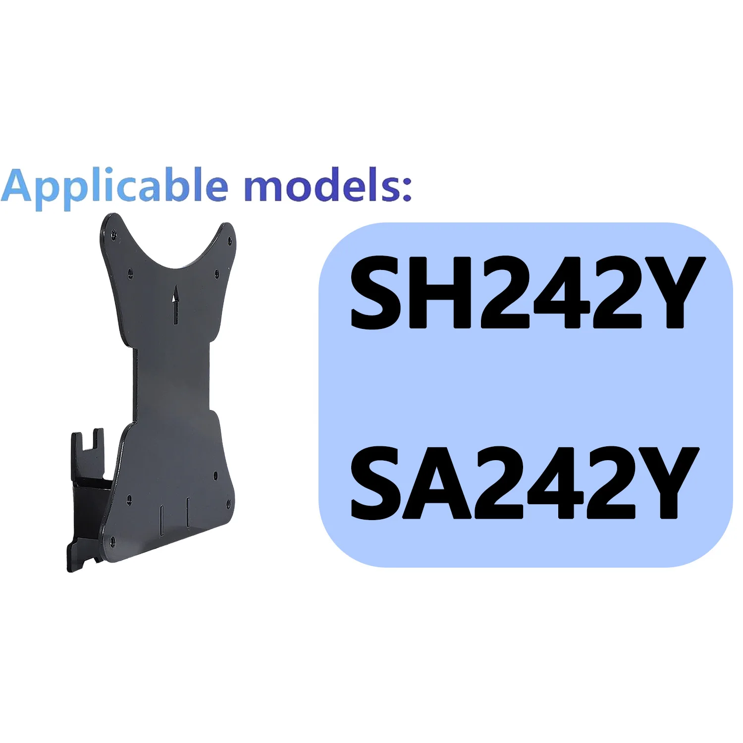 New VESA Adapter for SA2 Series SA242Y and SH2 Series SH242Y by Mount Bracket for VESA 75x75 & 100x100 Monitors Arms
New VESA Adapter for SA2 Series SA242Y and SH2 Series SH242Y by Mount Bracket for VESA 75x75 & 100x100 Monitors Arms