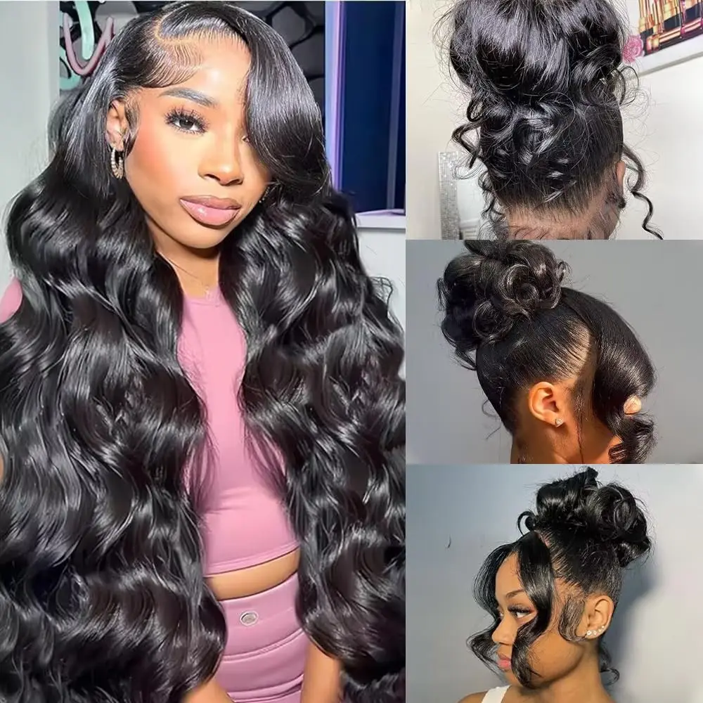 30 Inch Black Body Wave Human Hair Wig 13x6 Full Hd Lace Frontal Wigs Body Wave Wigs 250 Density Melt Skins 100% Human Hair Wig
30 Inch Black Body Wave Human Hair Wig 13x6 Full Hd Lace Frontal Wigs Body Wave Wigs 250 Density Melt Skins 100% Human Hair Wig