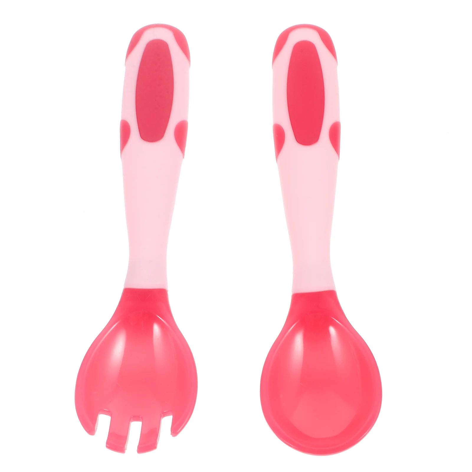 1 set Left Handed Baby Spoon Fork Set Pink Toddler Utensils Bendable Eating Training Cutlery Safe Material Practical Flexible
1 set Left Handed Baby Spoon Fork Set Pink Toddler Utensils Bendable Eating Training Cutlery Safe Material Practical Flexible