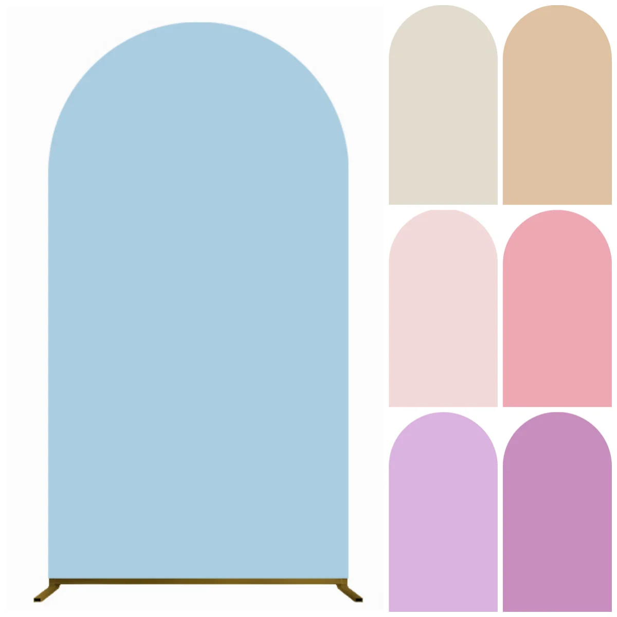 Solid Color Double-sided Arch Cover Backdrop Blue Beige Pink Purple Baby Shower Wedding Birthday Decor Arched Cover Background
Solid Color Double-sided Arch Cover Backdrop Blue Beige Pink Purple Baby Shower Wedding Birthday Decor Arched Cover Background