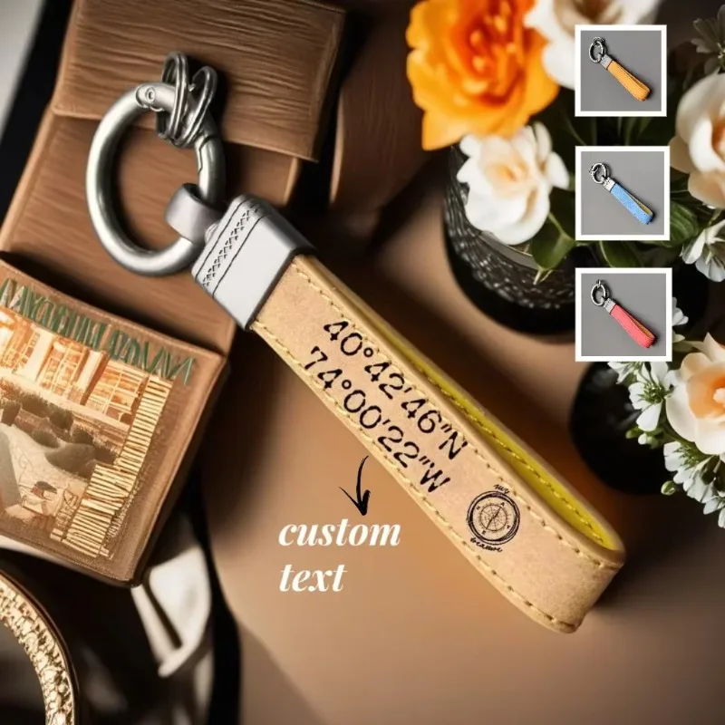 Car Keychain Luxury Genuine Leather Key Chain Men Women Vintage Personalized Keyring Custom Logo Name Key Holder Jewelry Gift
Car Keychain Luxury Genuine Leather Key Chain Men Women Vintage Personalized Keyring Custom Logo Name Key Holder Jewelry Gift