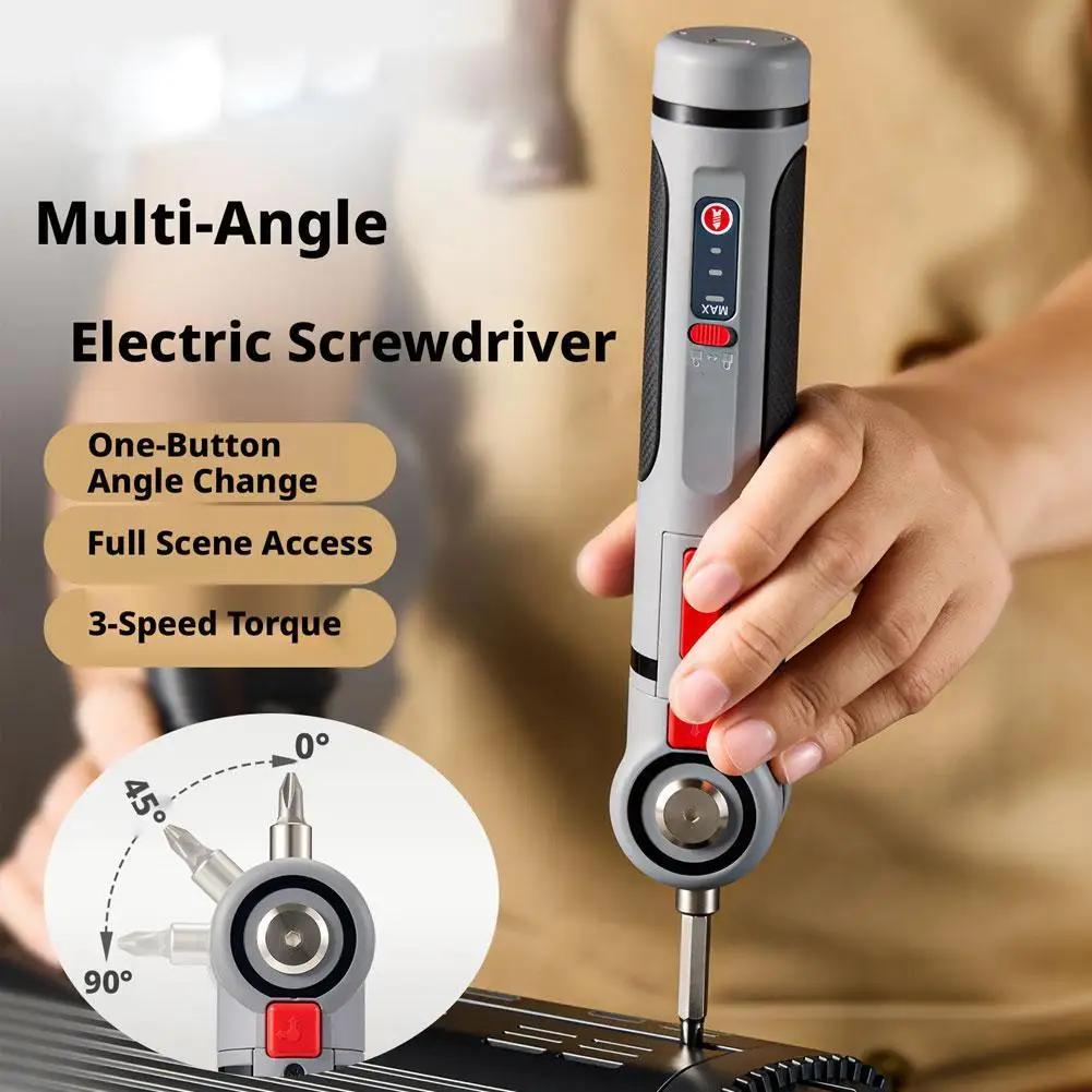 Набор мини-электродрелей с регулируемым углом наклона, бытовая литиевая аккумуляторная беспроводная дрель-отвертка для удобного захвата
Набор мини-электродрелей с регулируемым углом наклона, бытовая литиевая аккумуляторная беспроводная дрель-отвертка для удобного захвата
