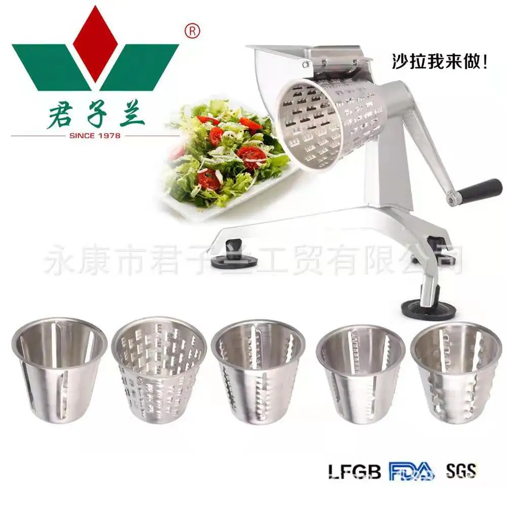 Multi-Function Stainless Steel Handheld Vegetable Spiralizer and Slicer – Salad Maker, Julienne Cutter, Kitchen Tool 
Multi-Function Stainless Steel Handheld Vegetable Spiralizer and Slicer – Salad Maker, Julienne Cutter, Kitchen Tool