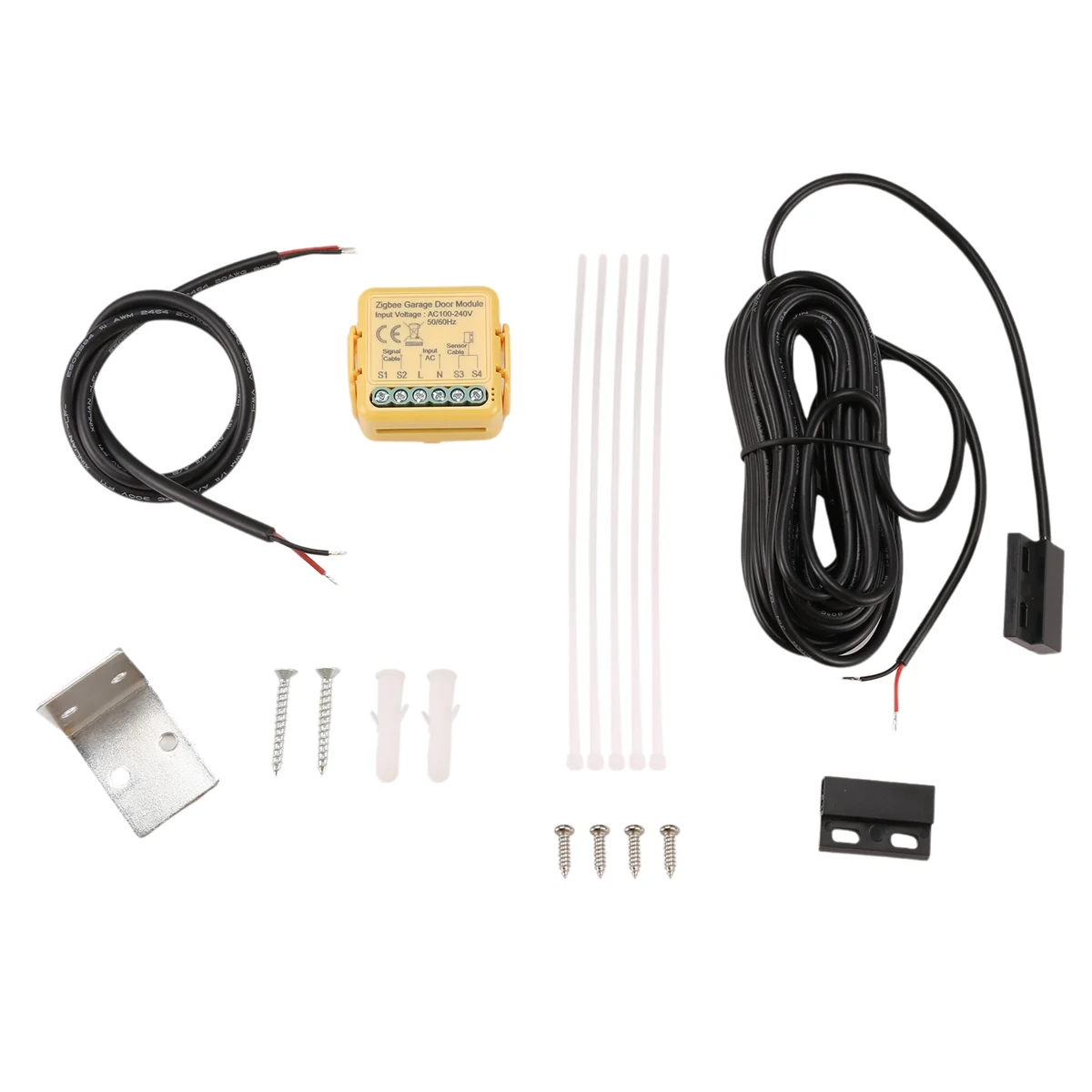 FEB-Zigbee Garage Door Controller Tuya Intelligent Timing Garage Flap Rolling Shutter Door Controller Smart On/Off
FEB-Zigbee Garage Door Controller Tuya Intelligent Timing Garage Flap Rolling Shutter Door Controller Smart On/Off