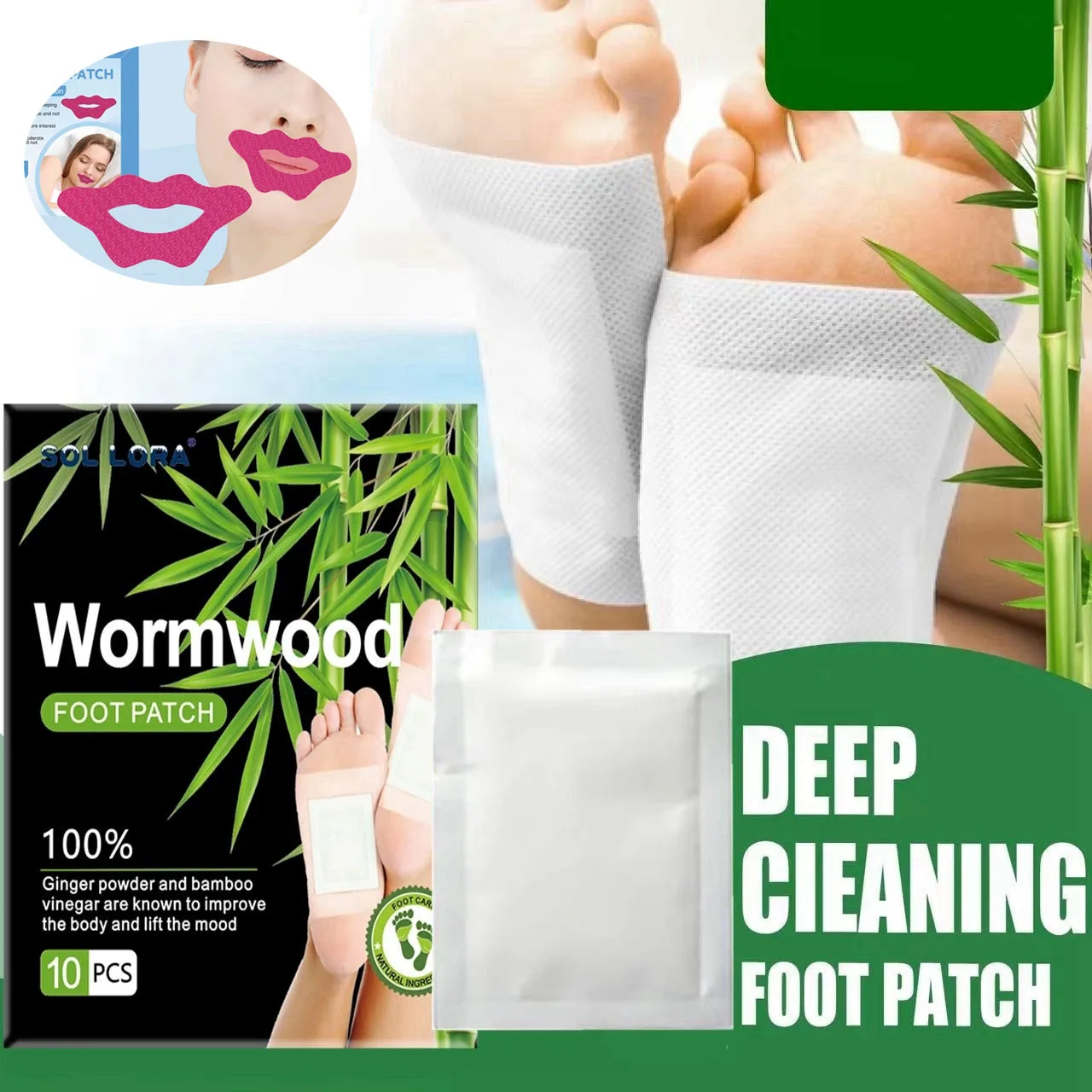 Household Sleep Foot Patch Mugwort Relieve Fatigue Health Patches Oral Respiratory Correction Closed Mouth Patch Foot Care Tools
Household Sleep Foot Patch Mugwort Relieve Fatigue Health Patches Oral Respiratory Correction Closed Mouth Patch Foot Care Tools
