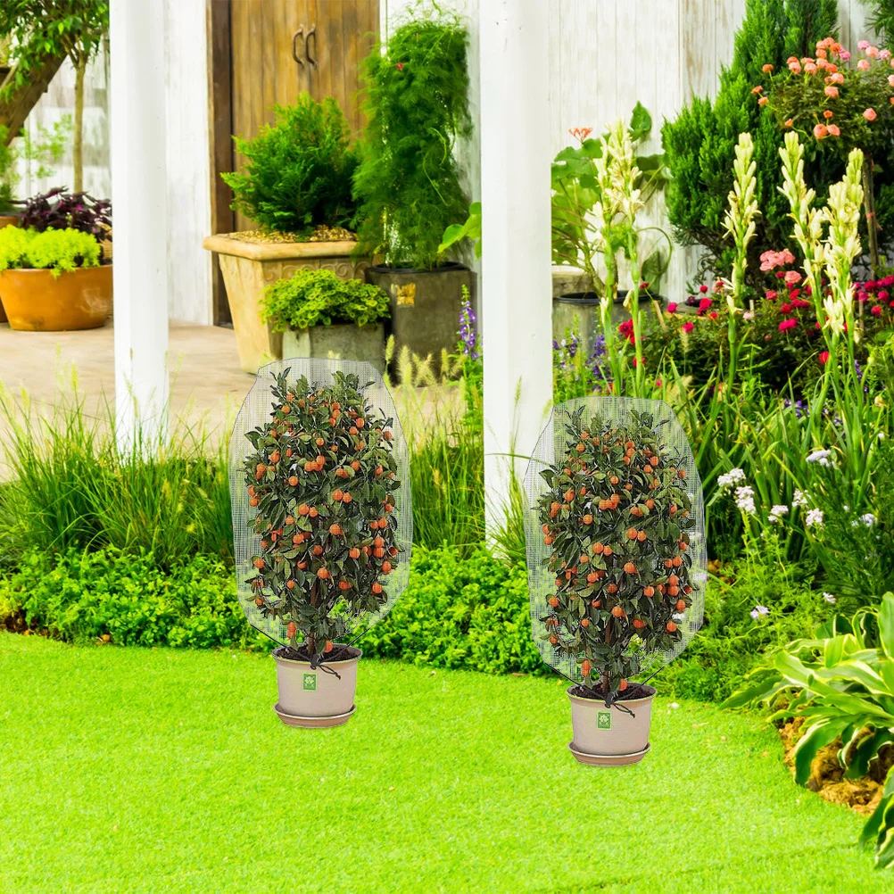 Garden Netting Plant Bird Barrier Drawstring Mesh Net Cover for Tomato Vegetable Plants Fruit Trees Protection Anti-Bird Insect
Garden Netting Plant Bird Barrier Drawstring Mesh Net Cover for Tomato Vegetable Plants Fruit Trees Protection Anti-Bird Insect