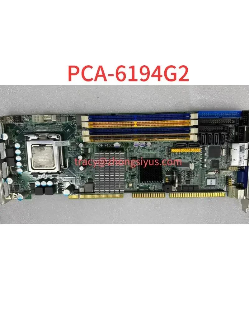 Used Industrial Equipment Industrial Control Computer Motherboard PCA-6194G2
Used Industrial Equipment Industrial Control Computer Motherboard PCA-6194G2