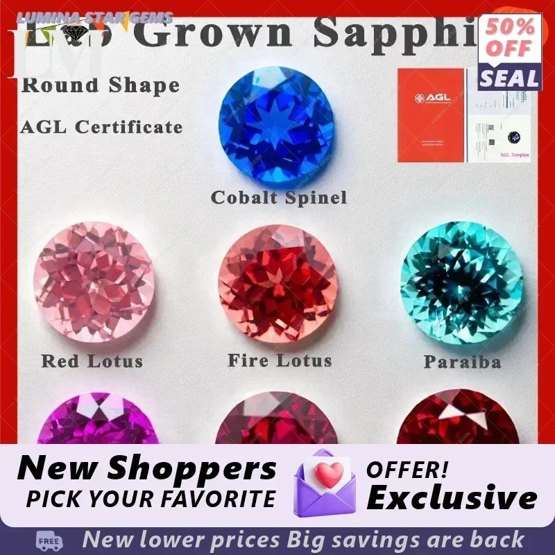 A+TRound Cut Lab Grown Cobalt Spinel Synthetic Gemstone For Diy Jewelry Making Selectable Certificate
A+TRound Cut Lab Grown Cobalt Spinel Synthetic Gemstone For Diy Jewelry Making Selectable Certificate