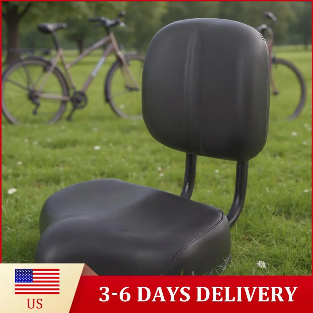 Велосипедное сиденье с регулируемой высотой и спинкой, широкое седло для мужчин и женщин, для велотренажеров и электровелосипедов
Велосипедное сиденье с регулируемой высотой и спинкой, широкое седло для мужчин и женщин, для велотренажеров и электровелосипедов