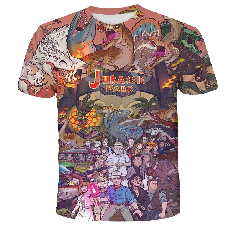 Fashion New Jurassic Dinosaur T-shirt 3d Summer Shirt of Men Kids Classic Dinosaur Game American Street Fashion Plus Size Tops
Fashion New Jurassic Dinosaur T-shirt 3d Summer Shirt of Men Kids Classic Dinosaur Game American Street Fashion Plus Size Tops