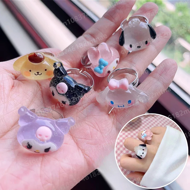 Kids Ring Cartoon Cute Kuromis Mys Melodys Adjustable Ring for Kids Student Girly Heart Gift for Girlfriends Christmas Gifts
Kids Ring Cartoon Cute Kuromis Mys Melodys Adjustable Ring for Kids Student Girly Heart Gift for Girlfriends Christmas Gifts