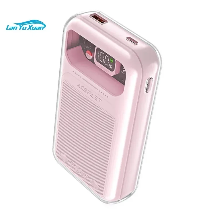 ACEFAST New Product M2 30W 20000mAh Portable Battery LED Display Fast Charging Power Bank
ACEFAST New Product M2 30W 20000mAh Portable Battery LED Display Fast Charging Power Bank