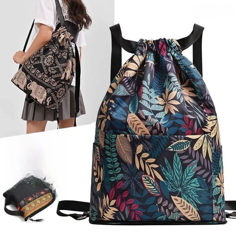 Large Capacity Drawstring Floral Cotton Portable Travel Bag Multifunctional Foldable Ethnic Style Backpack for Youth Casual F...
Large Capacity Drawstring Floral Cotton Portable Travel Bag Multifunctional Foldable Ethnic Style Backpack for Youth Casual F...