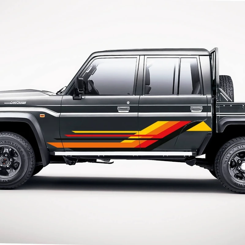 Car Universal Stickers For Toyota Hilux Tundra LC79 pickup truck Retro Side Classic Stripes Decal Kit decal
Car Universal Stickers For Toyota Hilux Tundra LC79 pickup truck Retro Side Classic Stripes Decal Kit decal