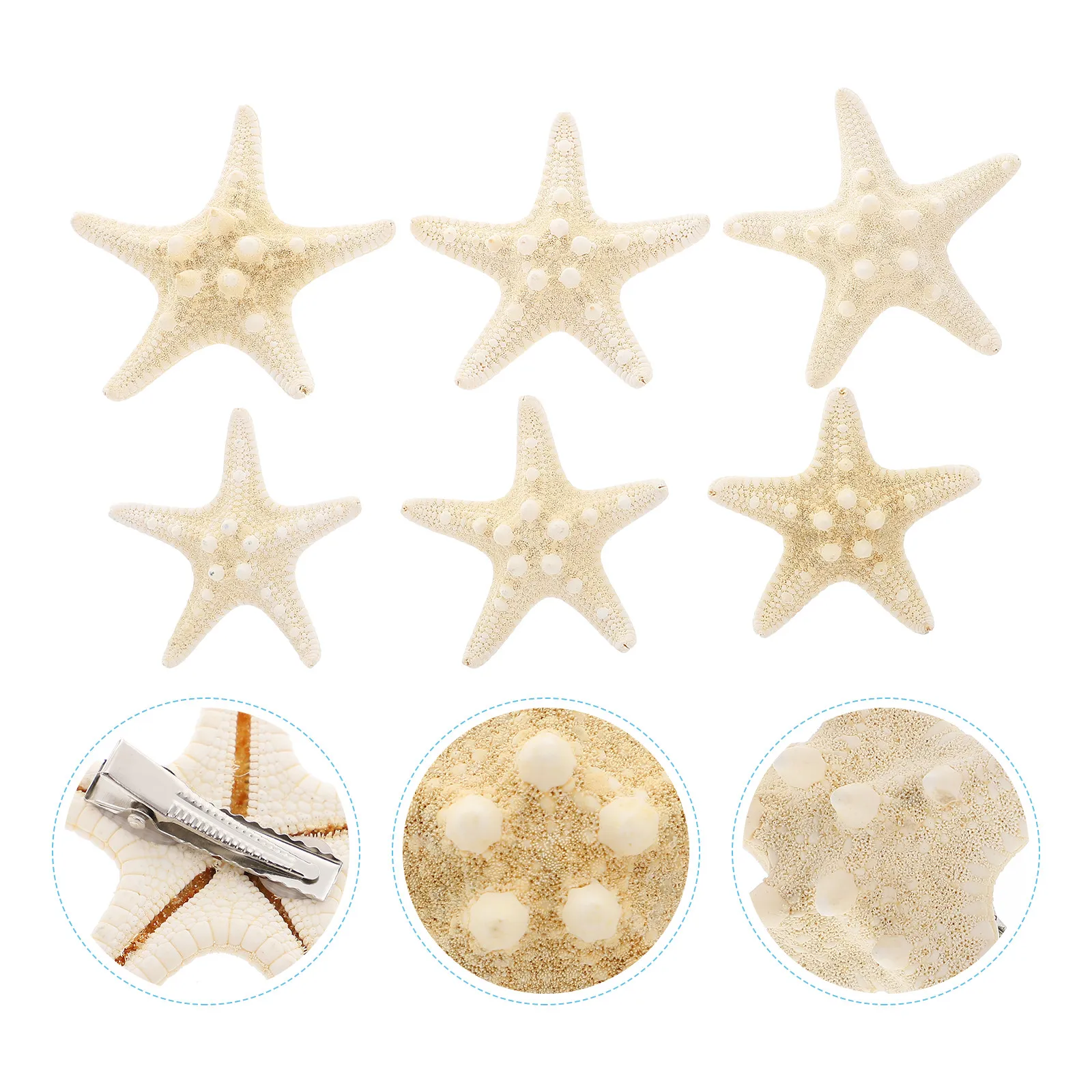 6Pcs Sea Star Bobby Pins Fashionable Mediterranean Hair Clips for Women Party Wedding Birthday Gift Barrette Star Hair Pins
6Pcs Sea Star Bobby Pins Fashionable Mediterranean Hair Clips for Women Party Wedding Birthday Gift Barrette Star Hair Pins