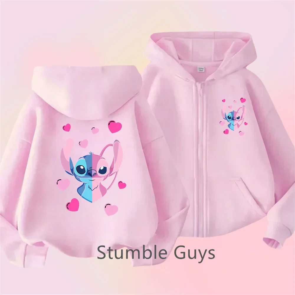 Cute Kawaii Stitch Zipper Hoodie for Kids Clothing for Girls Clothing for Babies for Boys Casual Hoodie for Fall Disney 2024 New
Cute Kawaii Stitch Zipper Hoodie for Kids Clothing for Girls Clothing for Babies for Boys Casual Hoodie for Fall Disney 2024 New