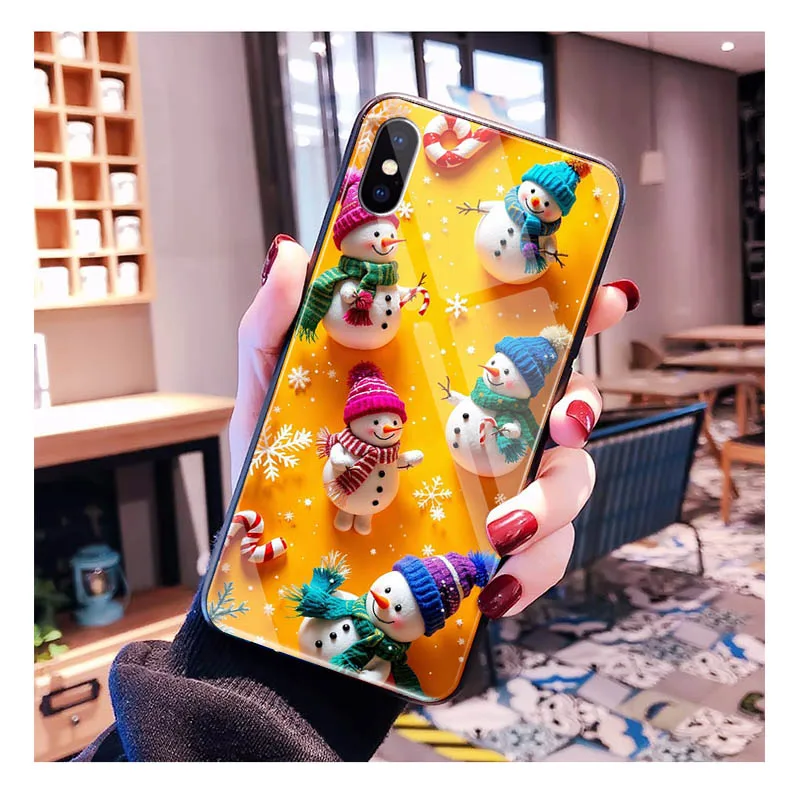 Glass phone case For Samsung S26 S25 S24 S23 S22 Ultra S23 S22 S25 Plus S24 FE S26Edge Christmas Snowman
Glass phone case For Samsung S26 S25 S24 S23 S22 Ultra S23 S22 S25 Plus S24 FE S26Edge Christmas Snowman