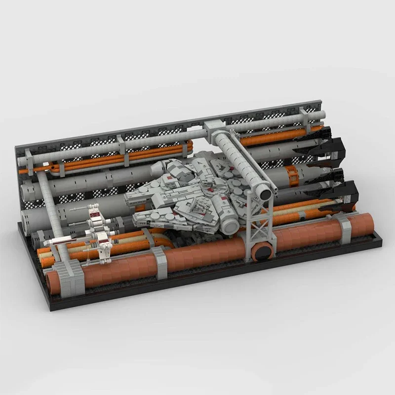 Moc Death Star Maze Run Diorama Compatible 75375 Falcon Spaceship Building Blocks Creative Assembly Bricks Toy Present
Moc Death Star Maze Run Diorama Compatible 75375 Falcon Spaceship Building Blocks Creative Assembly Bricks Toy Present