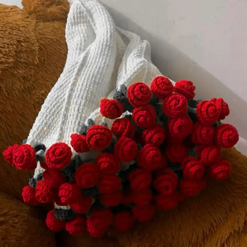 Valentine Day Blanket Soft Yarn Blanket Handmade Crochet Rose Bouquet Blanket Floral Throw for Home Decor Couch Anniversary Gift
Valentine Day Blanket Soft Yarn Blanket Handmade Crochet Rose Bouquet Blanket Floral Throw for Home Decor Couch Anniversary Gift