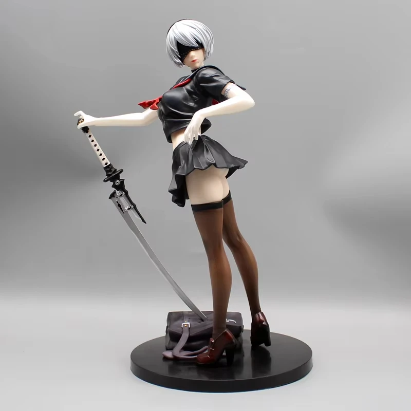 26cm NieR:Automata Figure YoRHa No. 2 Type B Action Figure PVC Statue Model Sexy Doll Figurine Ornaments Children's Toys Gifts
26cm NieR:Automata Figure YoRHa No. 2 Type B Action Figure PVC Statue Model Sexy Doll Figurine Ornaments Children's Toys Gifts