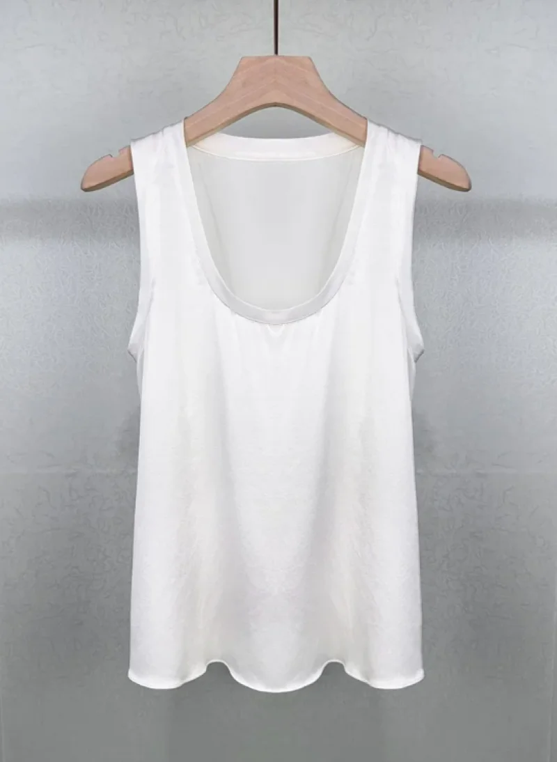 Women Solid Color T-Shirt Sleeveless O-Neck Casual Summer 2024 Tee Tops
Women Solid Color T-Shirt Sleeveless O-Neck Casual Summer 2024 Tee Tops