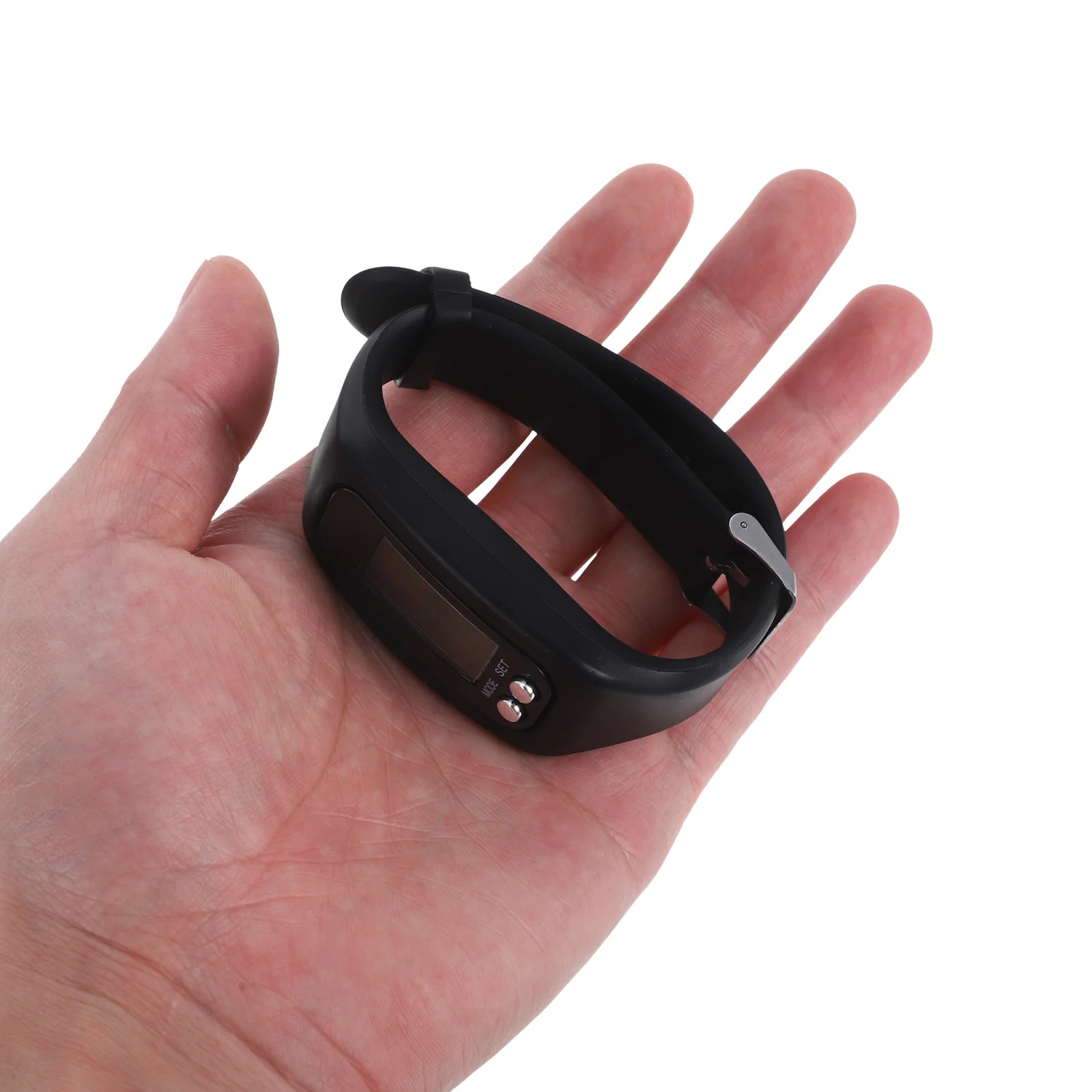 1Pcs Pedometer Wristwatch Black Multifunctional Sports Watch Real-Time Calorie Monitor Time Display Fitness Tracker for Men
1Pcs Pedometer Wristwatch Black Multifunctional Sports Watch Real-Time Calorie Monitor Time Display Fitness Tracker for Men