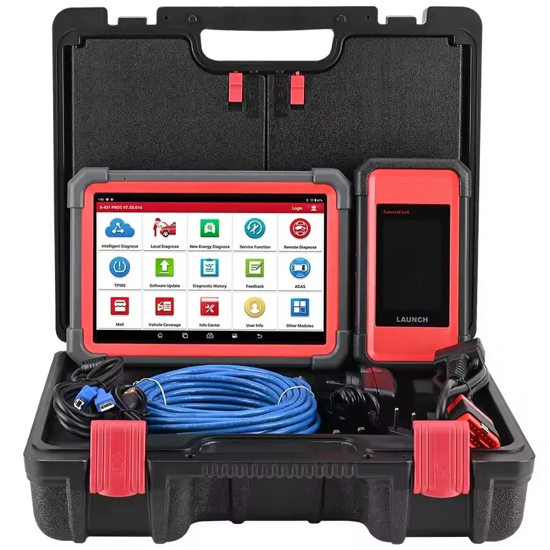 Launch X431 PRO5 SmartLink Car Diagnostic Tools J2534 Programming Auto OBD2 Scanner Diagnosis Automotive Tool
Launch X431 PRO5 SmartLink Car Diagnostic Tools J2534 Programming Auto OBD2 Scanner Diagnosis Automotive Tool