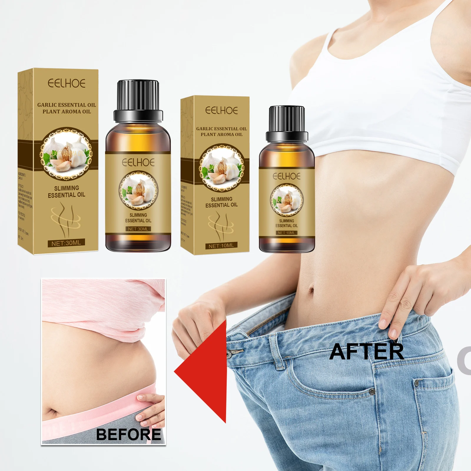 EELHOE Garlic Slimming Essential Oil Massage Slimming Herbal Compound Essential Oil Conditioning Skin Relaxation
EELHOE Garlic Slimming Essential Oil Massage Slimming Herbal Compound Essential Oil Conditioning Skin Relaxation