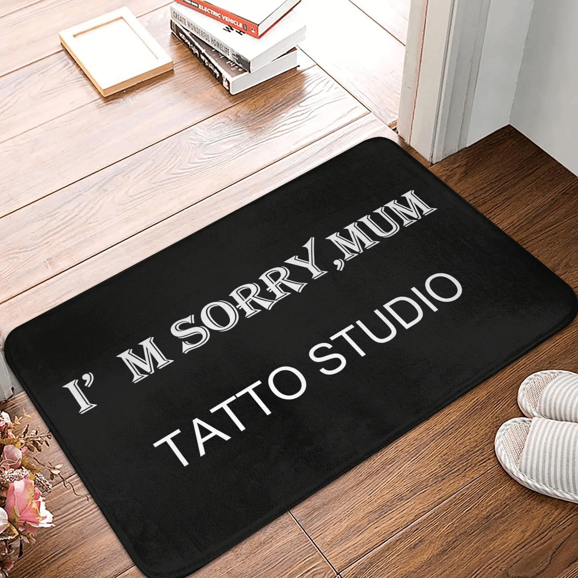 Tattoo Studio Front Door Mat Anti-Slip Outdoor Waterproof Doormat Floor Bathroom Entrance Rug Carpet
Tattoo Studio Front Door Mat Anti-Slip Outdoor Waterproof Doormat Floor Bathroom Entrance Rug Carpet