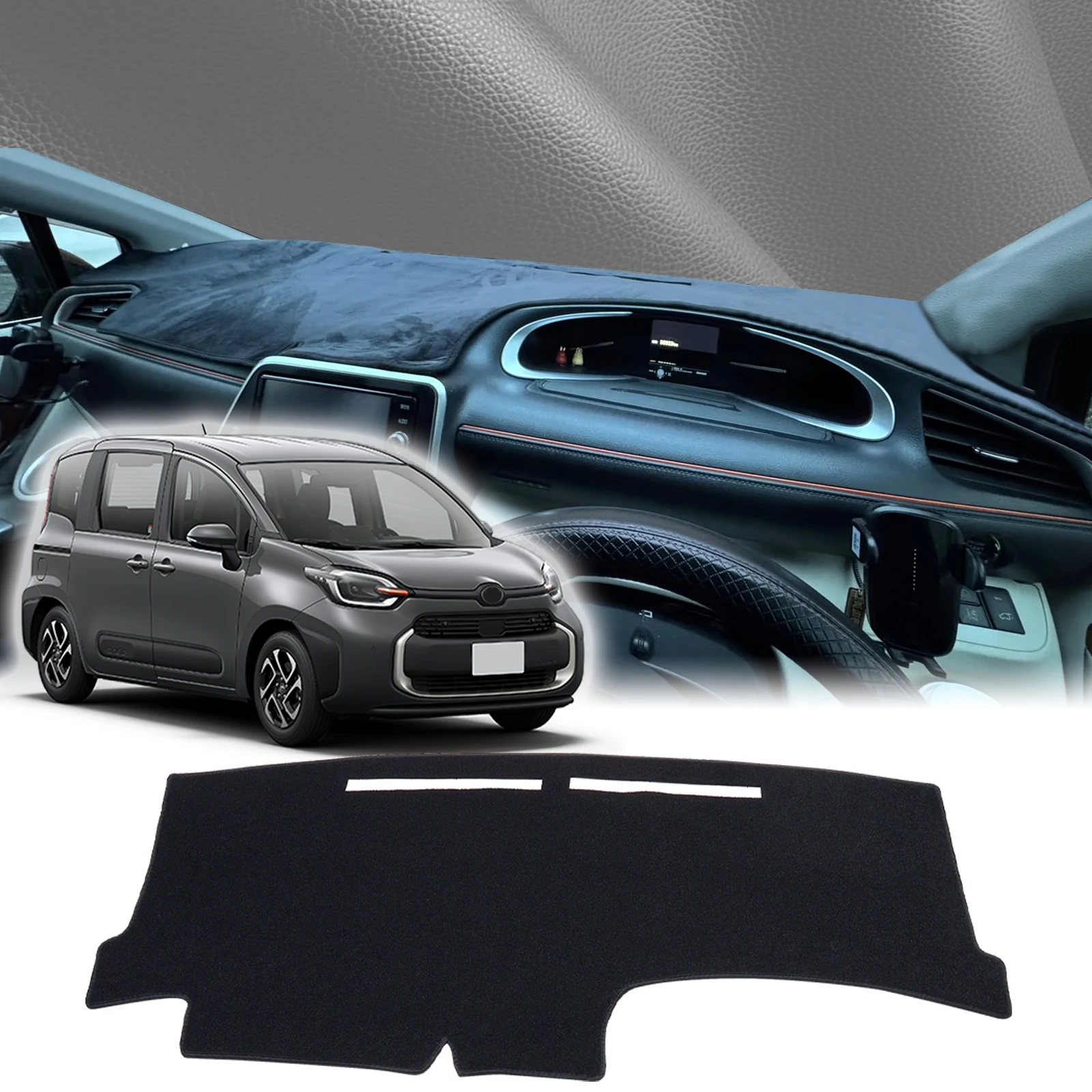 fit for Toyota Sienta 2016 2017-2021 XP170 G2 Dashmat DashMat Sunshade Dashboard Cover Pad Protective Carpet Car Accessories
fit for Toyota Sienta 2016 2017-2021 XP170 G2 Dashmat DashMat Sunshade Dashboard Cover Pad Protective Carpet Car Accessories