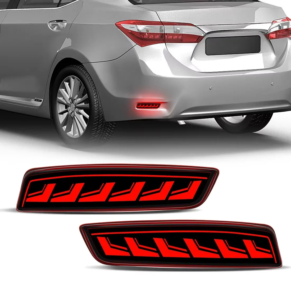 For Toyota Corolla Altis 2014 2015 2016 2017 2018 For Lexus GS250 ES250 Car Rear Bumper Reflector Lights Turn Signal Brake Lamp
For Toyota Corolla Altis 2014 2015 2016 2017 2018 For Lexus GS250 ES250 Car Rear Bumper Reflector Lights Turn Signal Brake Lamp