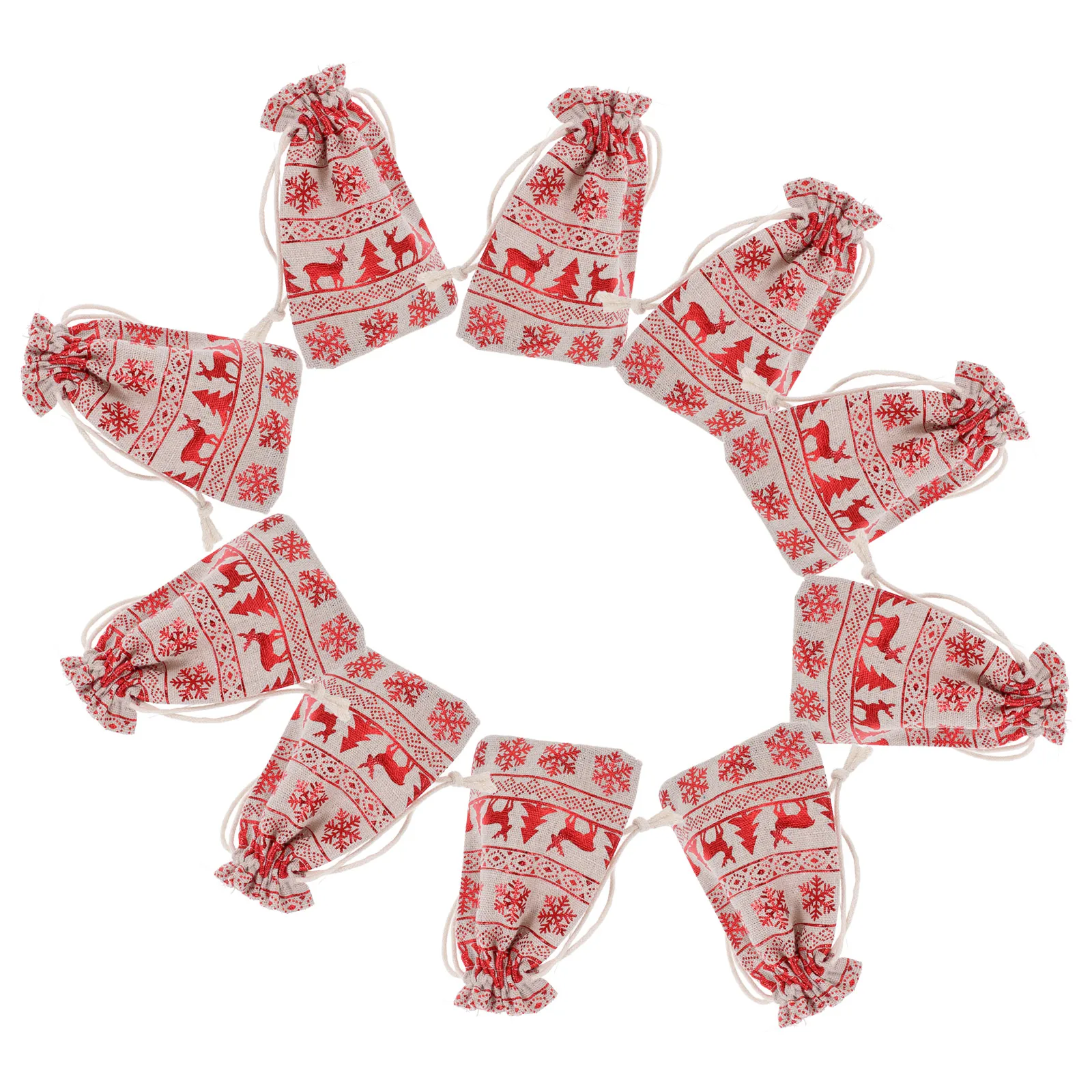 10 Pcs Gift Wrapping Bag Christmas Presents Cloth Pouches for Shape Xmas Goodie Bags Drawstring Cotton Small Luxury
10 Pcs Gift Wrapping Bag Christmas Presents Cloth Pouches for Shape Xmas Goodie Bags Drawstring Cotton Small Luxury