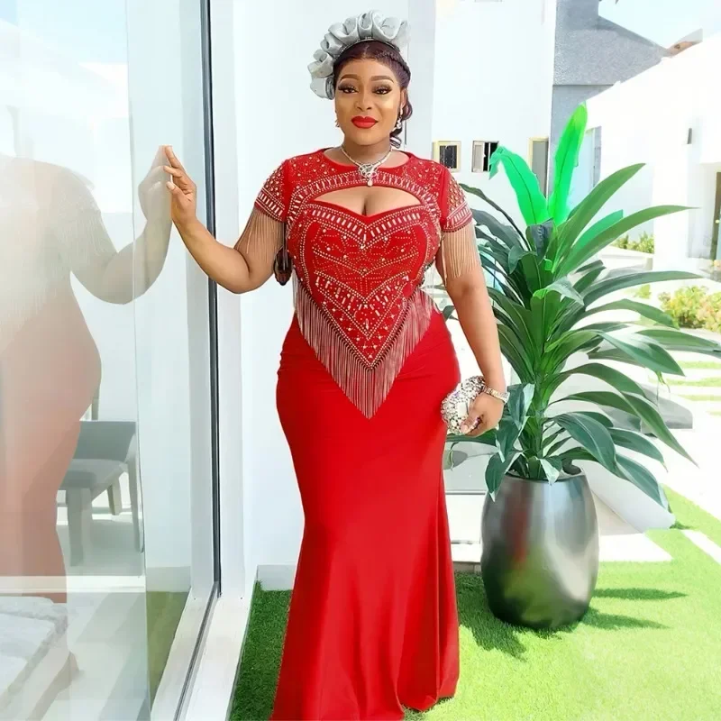 Plus Size African Party Dresses for Women Sexy Bodycon Maxi Dress Elegant Turkey Wedding Evening Gowns Ankara Outfit Robe 2024
Plus Size African Party Dresses for Women Sexy Bodycon Maxi Dress Elegant Turkey Wedding Evening Gowns Ankara Outfit Robe 2024