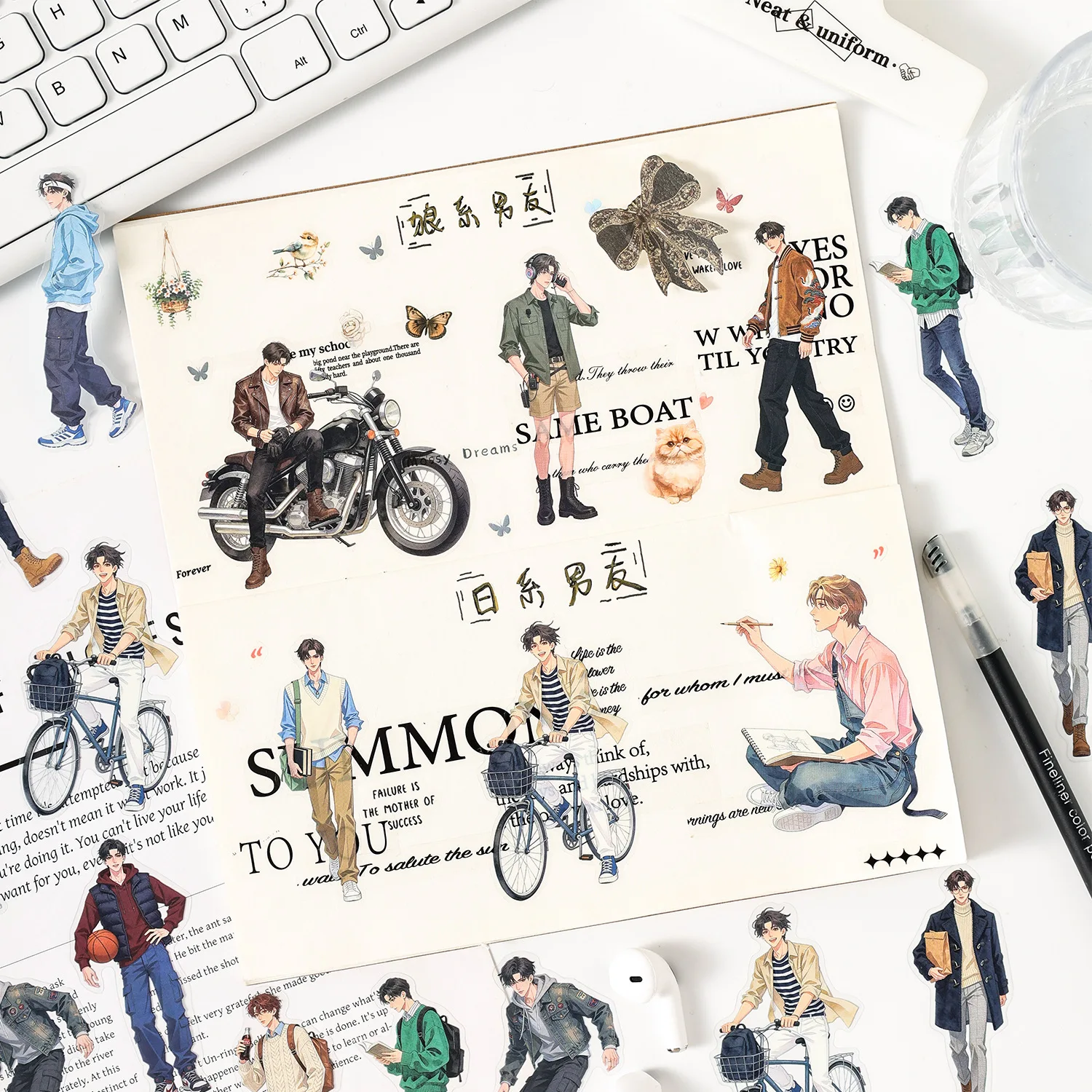 30pcs/1lot Kawaii Scrapbook Sticker Crowd shadows Scrapbooking Planner Decorative Stationery
30pcs/1lot Kawaii Scrapbook Sticker Crowd shadows Scrapbooking Planner Decorative Stationery