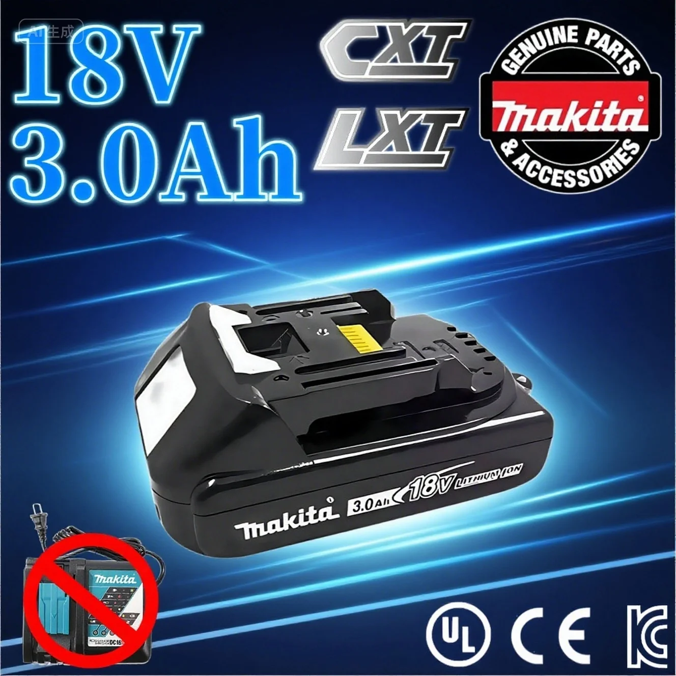 Аккумуляторные батареи Makita 3Ah 18V,Энергосберегающие-18V LXT ® Литий-ионные аккумуляторы емкостью 3,0 Ач, сменный аккумулятор для ручного инструмента Makita.
Аккумуляторные батареи Makita 3Ah 18V,Энергосберегающие-18V LXT ® Литий-ионные аккумуляторы емкостью 3,0 Ач, сменный аккумулятор для ручного инструмента Makita.