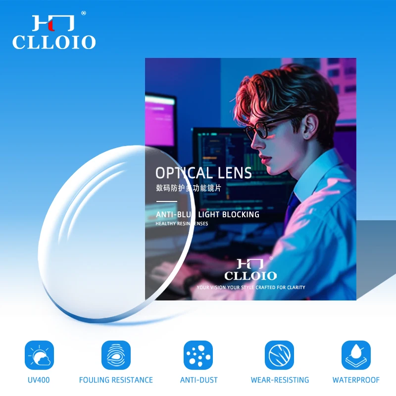 CLLOIO анти-синий свет серии близорукость линзы по индивидуальному заказу CR-39 смола асферические 1,56 1,61 1,67 1,74 оптические линзы по рецепту
CLLOIO анти-синий свет серии близорукость линзы по индивидуальному заказу CR-39 смола асферические 1,56 1,61 1,67 1,74 оптические линзы по рецепту