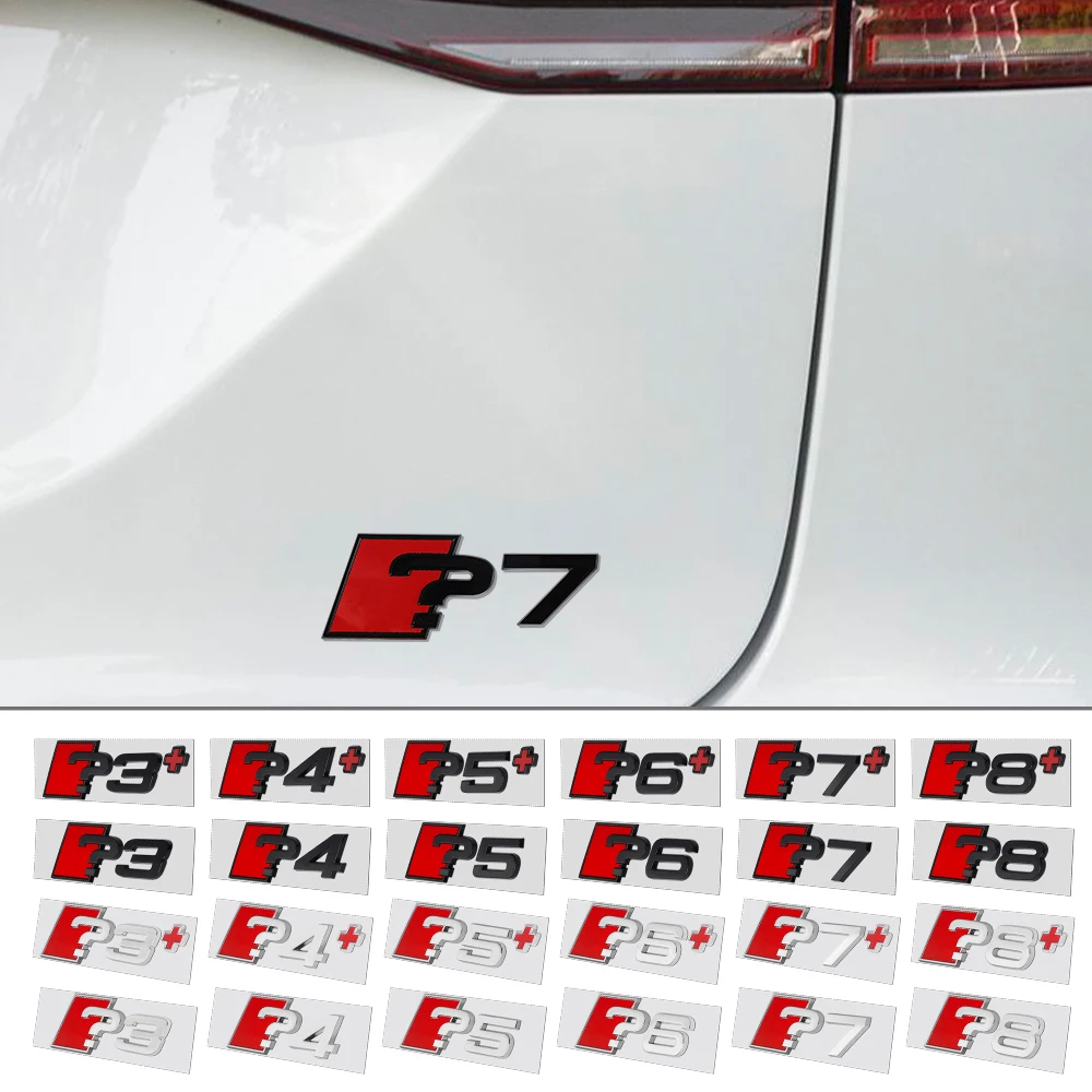 For Audi A3 A4 A5 A6 A7 A8 TT RS Sline S3 S4 Q3 Q4 Q5 Q6 Q7 Q8 Quattro Car Styling Trunk Sticker Emblem Auto Accessories
For Audi A3 A4 A5 A6 A7 A8 TT RS Sline S3 S4 Q3 Q4 Q5 Q6 Q7 Q8 Quattro Car Styling Trunk Sticker Emblem Auto Accessories