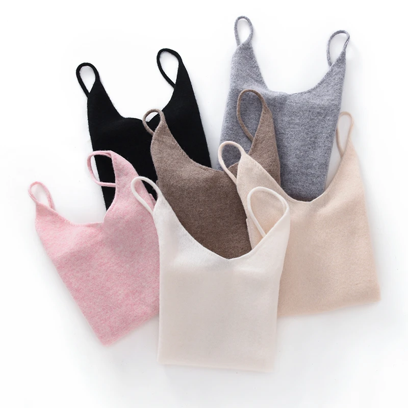 Four Seasons 100% Wool Suspenders Women's Knitted sleeveless Camisole V-neck Pullovers Fashion Tops Women's Clothing
Four Seasons 100% Wool Suspenders Women's Knitted sleeveless Camisole V-neck Pullovers Fashion Tops Women's Clothing