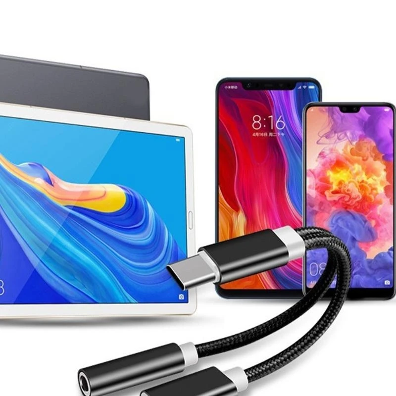 77UB USB Type C до 3,5 мм наушники и шнура для зарядного устройства тип C To Auxs Cable для музыки
77UB USB Type C до 3,5 мм наушники и шнура для зарядного устройства тип C To Auxs Cable для музыки