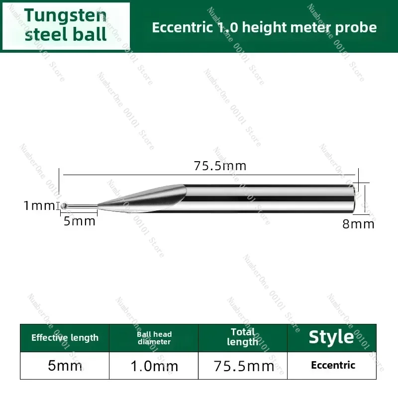 New For SYLMOS Steel Ball Probe, Height Gauge Stylus & Contact Points for Trimos Mitutoyo
New For SYLMOS Steel Ball Probe, Height Gauge Stylus & Contact Points for Trimos Mitutoyo
