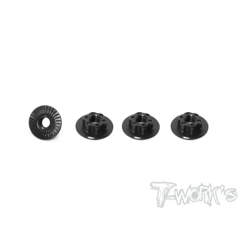 Оригинальные колесные гайки T Works TA-127 7075-T6, легкие, с широким контактом, низкопрофильные, с зубчатой поверхностью, M4 (4 шт.), инструмент для радиоуправляемых моделей
Оригинальные колесные гайки T Works TA-127 7075-T6, легкие, с широким контактом, низкопрофильные, с зубчатой поверхностью, M4 (4 шт.), инструмент для радиоуправляемых моделей