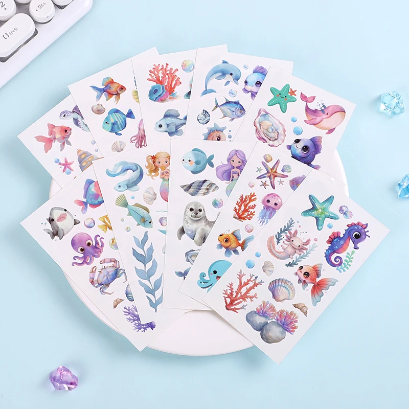 10pcs Cartoon Mermaid Temporary Tattoo Stickers Kids Girls Mermaid Theme Birthday Party Favors Decoration Pinata Filler Toy Gift
10pcs Cartoon Mermaid Temporary Tattoo Stickers Kids Girls Mermaid Theme Birthday Party Favors Decoration Pinata Filler Toy Gift