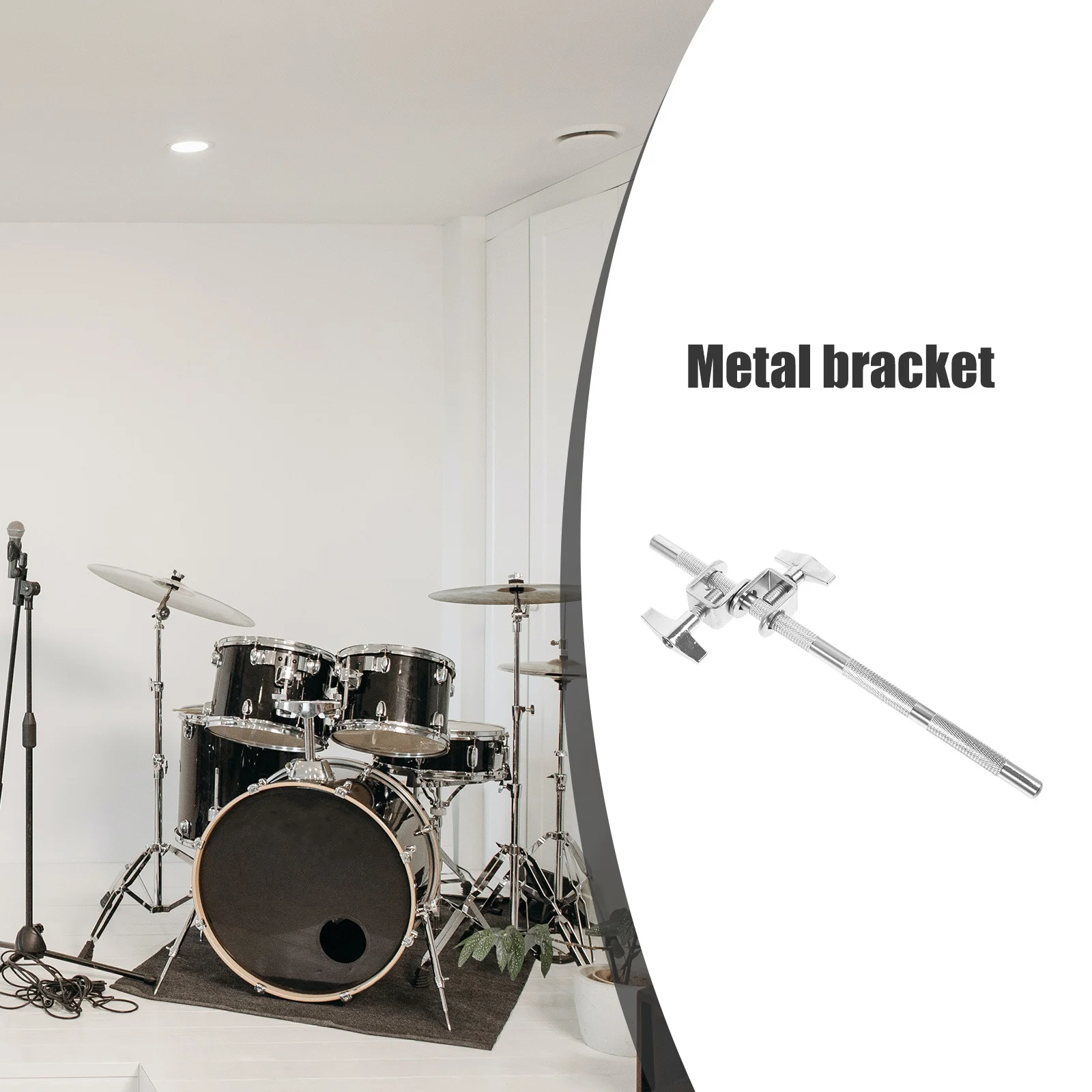 Cowbell Mount Clip Heavy Duty Metal Cowbell Bracket Adjustable Clamp for Drum Set Secure Holder Drum Music Instrument Part
Cowbell Mount Clip Heavy Duty Metal Cowbell Bracket Adjustable Clamp for Drum Set Secure Holder Drum Music Instrument Part