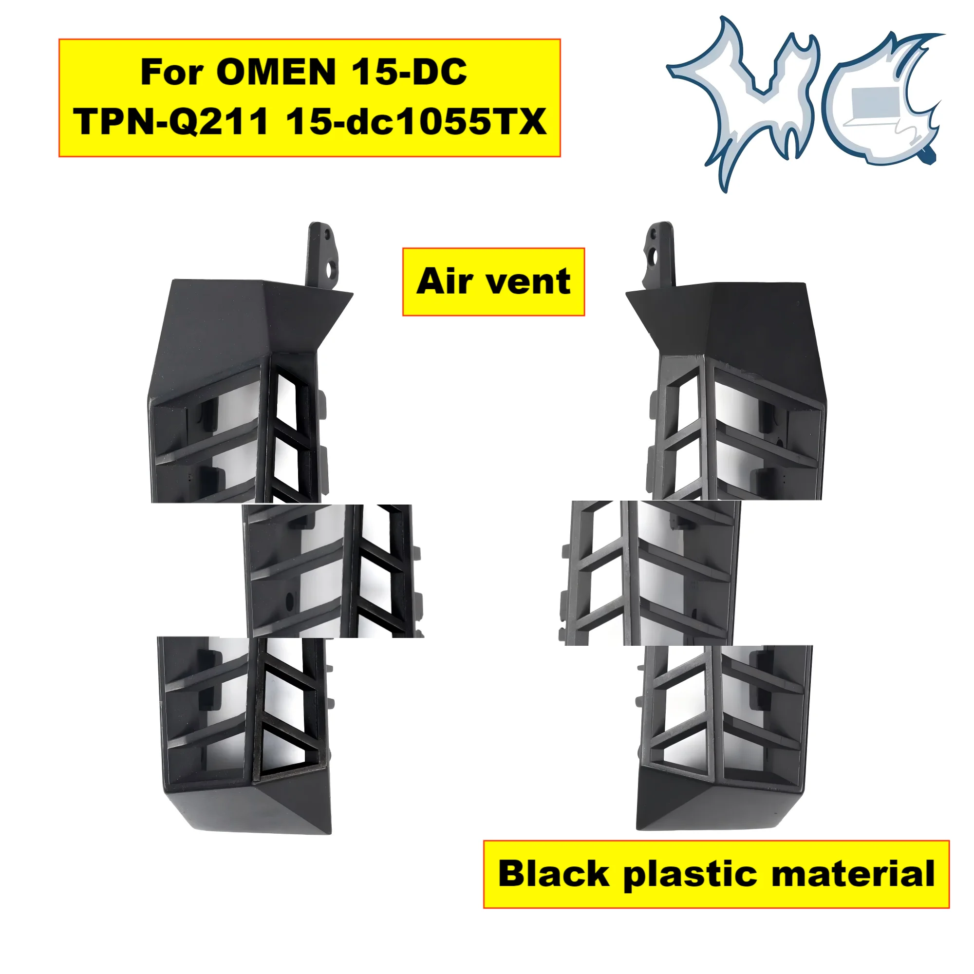 AIR Outlet For OMEN 15-dc1055TX 15-DC TPN-Q211 Laptop Parts Cooling Port Replace
AIR Outlet For OMEN 15-dc1055TX 15-DC TPN-Q211 Laptop Parts Cooling Port Replace