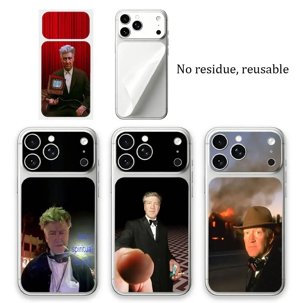 D-David L-Lynch Back Sticker For iPhone 17 Pro Max 17 Pro Anti-Fingerprint Decal
D-David L-Lynch Back Sticker For iPhone 17 Pro Max 17 Pro Anti-Fingerprint Decal