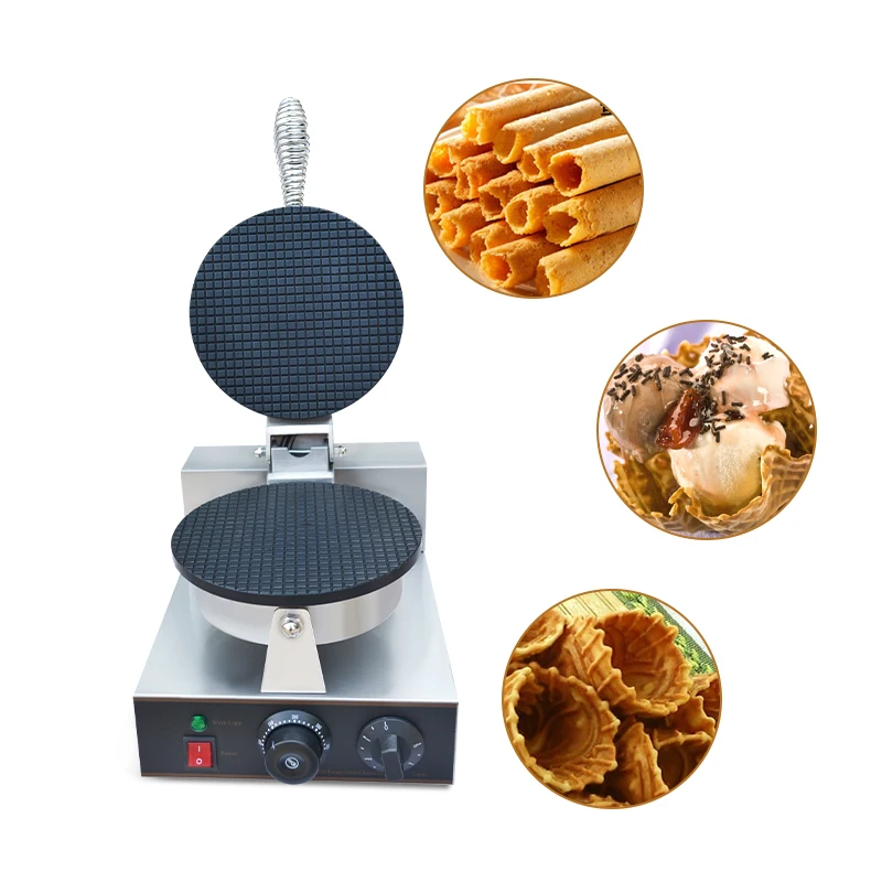Commercial Ice Cream Waffle Cone Maker/ Waffle Maker Automatic Breakfast Waffle Machine
Commercial Ice Cream Waffle Cone Maker/ Waffle Maker Automatic Breakfast Waffle Machine