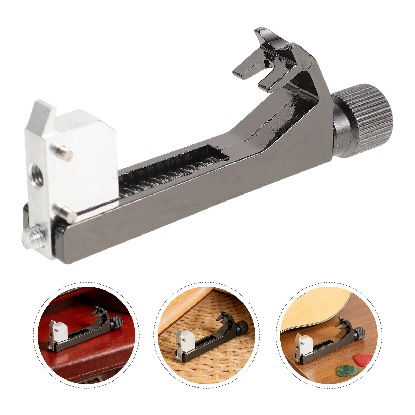 Guitar Bridge Saddle Shimming Tool 1 Piece Fine Craftsmanship for Neck Relief String Action Height Customization Device