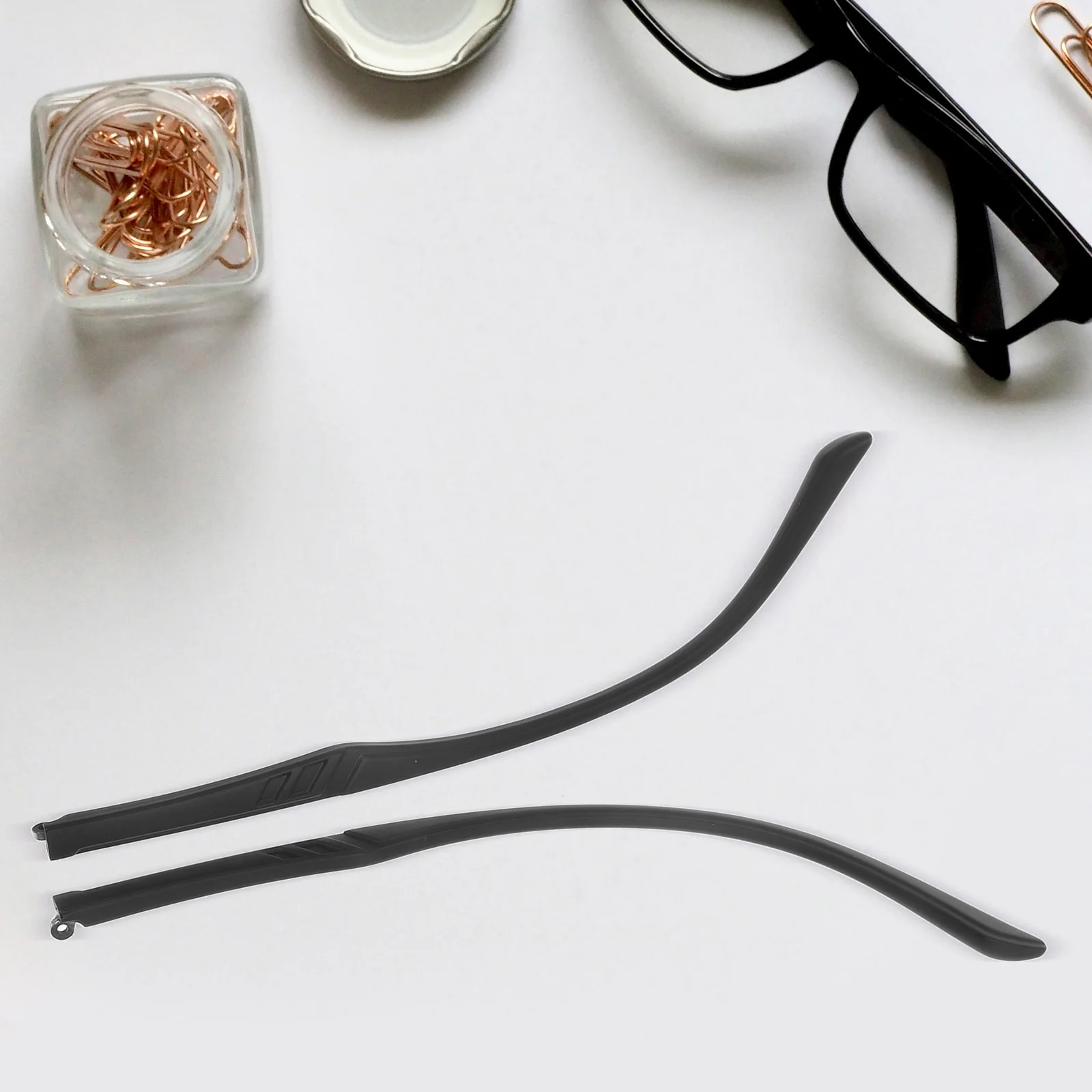 1 Pair TR90 Replacement Temple Arms Lightweight Durable Eyewear Repair Black Frame Parts
1 Pair TR90 Replacement Temple Arms Lightweight Durable Eyewear Repair Black Frame Parts