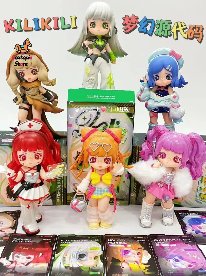 New Original Kilikili Dreamy Source Code Series Figures Blind Box Collectible Y2k Style Figurine Desktop Decor As Gifts
New Original Kilikili Dreamy Source Code Series Figures Blind Box Collectible Y2k Style Figurine Desktop Decor As Gifts